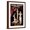 Brown Frame, variant on Art.com Adelaide Herrmann and Company: Hindoo Magic Art Print, 12" x 18"