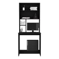 thumbnail image 4 of Compact Desk with Four Shelves | For Remote Work Needs | Facilitates Easy Access to Items, 4 of 5