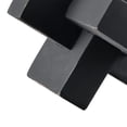 thumbnail image 3 of Atlas Lighting and Home Angular Block Sculpture Decoration - 5.75" - Black, 3 of 5