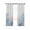 White, variant on Coastal Coral Blackout Curtains, Light Blocking Print Window Curtains, Blue Ocean Starfish Seagrass Watercolor Thermal Insulated Window Drapes for Living Room Kitchen Cafe 2 Panels, 84"W x 63"L