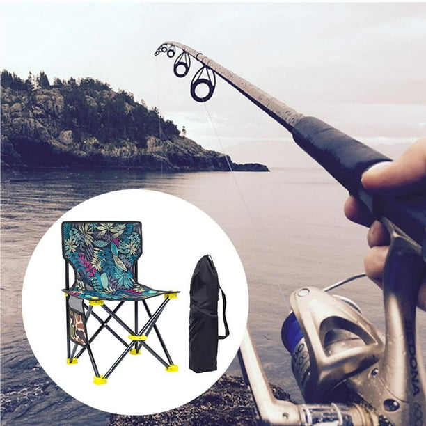 Fastboy Outdoor Folding Camping Chair With Camping Chair Fishing Camping Chair Back Support Storage Bag Portable Fishing Chair Sketching Beach Travel