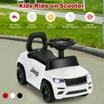 thumbnail image 5 of Gymax Licensed Jeep Ride on Car Foot to Floor Push Car w/ Under Seat Storage White, 5 of 10
