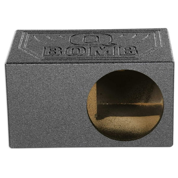 Rockville RQB10 Single 10" Vented Ported Subwoofer Sub Box Enclosure 1.4 cu ft