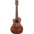 thumbnail image 2 of Luna Guitars A/E Concert Tattoo LEFTY w/Tuner & PC, UKE TEC MAH L PACK, 2 of 2