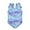 j-Light Blue, variant on MuXiKeJi Clothes Girls Swimsuit One Piece Modest Girls Bathing Suit Solid Square Neck Ruched Adjustable Straps Padded Swimwear 9-16y