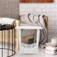 thumbnail image 5 of KAKOWELY vanity shelf End Table Bedside Nightstand 2-tier Wood Counter 15.7 Inch Bathroom Mini Desk Countertop Standing Rack Vanity Shelf For Kitchen Office Organizer Makeup Stand, 5 of 5