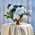 thumbnail image 6 of Dusty Blue Flowers Combo for DIY Wedding Bridal Bouquets Centerpieces Home Decorations, 6 of 9