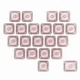 thumbnail image 5 of 21Pcs PC Heart Keycaps MOA Profile 1U 1.25U Blank Supplements Keycaps for Gaming Mechanical Keyboards, 5 of 10