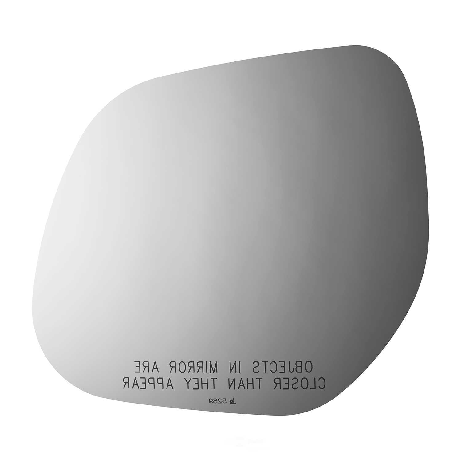 Burco Side View Mirror Replacement Glass - Clear Glass - 5289