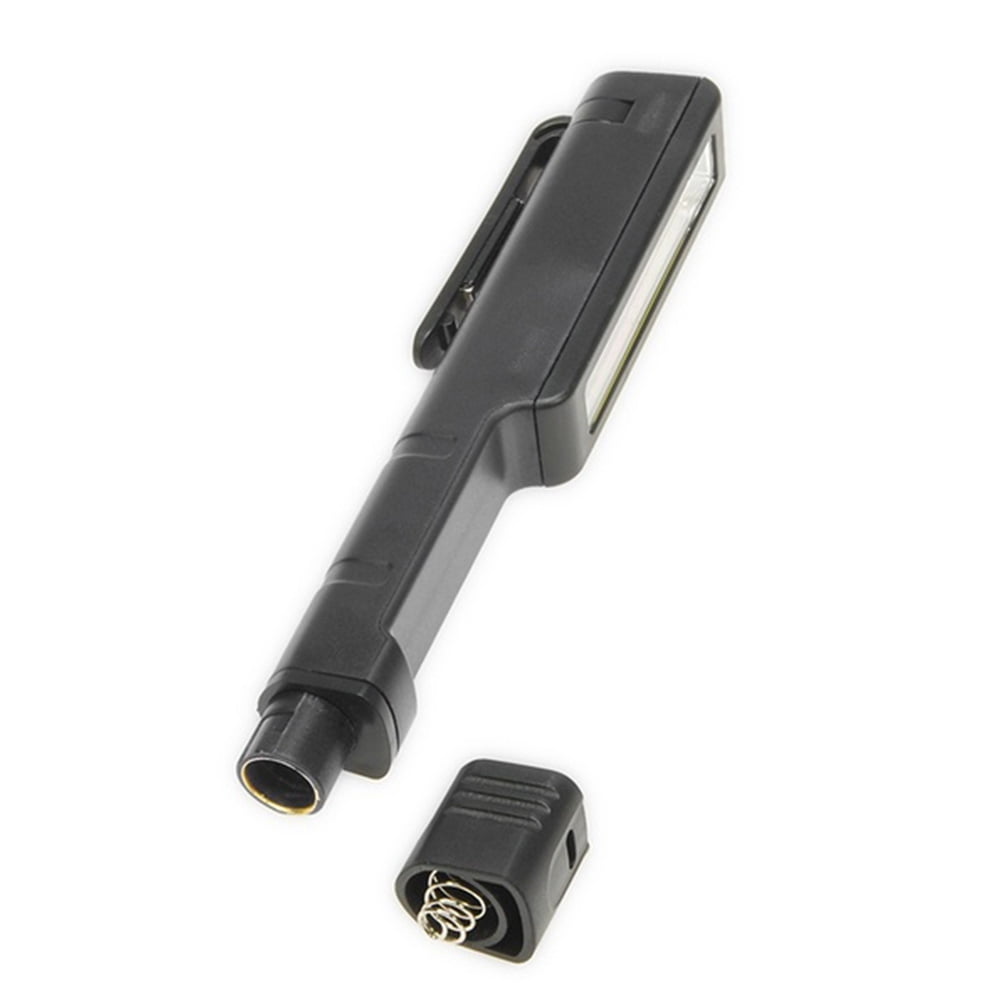 LED Mini Inspection Light Hand Lamp Pen Size Pocket Clip Work Torch Flashlight 