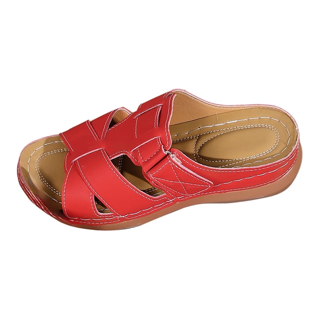 DAFEI Women's Adjustable PU Leather Upper Color Breathable Design Lightweight and Outsole