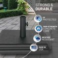 thumbnail image 3 of Base para sombrilla US Weight de 18 kg para mesa de patio, resistente, 3 of 5