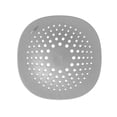thumbnail image 3 of Wosthever Filtro de fregadero de cocina para el hogar, desagüe de ducha, tapón colector de pelo, cubierta de drenaje de suelo de baño, colador de Suministros de limpieza para el hogar gris oscuro, 3 of 6
