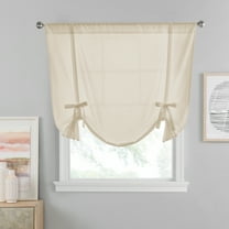 Vue Window Solutions Kingsbury 63 x 42 Tie Up Shade in Natural