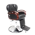 thumbnail image 2 of Silla Barbería Reclinable Vanlig Turin Color Negro, 2 of 5