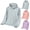 Pink, variant on CAIXIA Sun Protection Jackets for Women Full Zip Long Sleeve Shirt Upf50+ Uv Sun Protection Jackets for Women Lightweight Workout Hiking Athletic Shirts Rash Guard