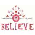 thumbnail image 3 of Gango Home Decor Contemporary Love Words I & II by Melissa Averinos (Printed on Paper); Two 20x16in Fine Art Paper Giclee Prints, 3 of 5
