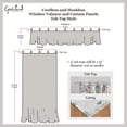 thumbnail image 5 of Cenefa para ventana Greenland Home Blooming Prairie, 213 x 53 cm, 5 of 5