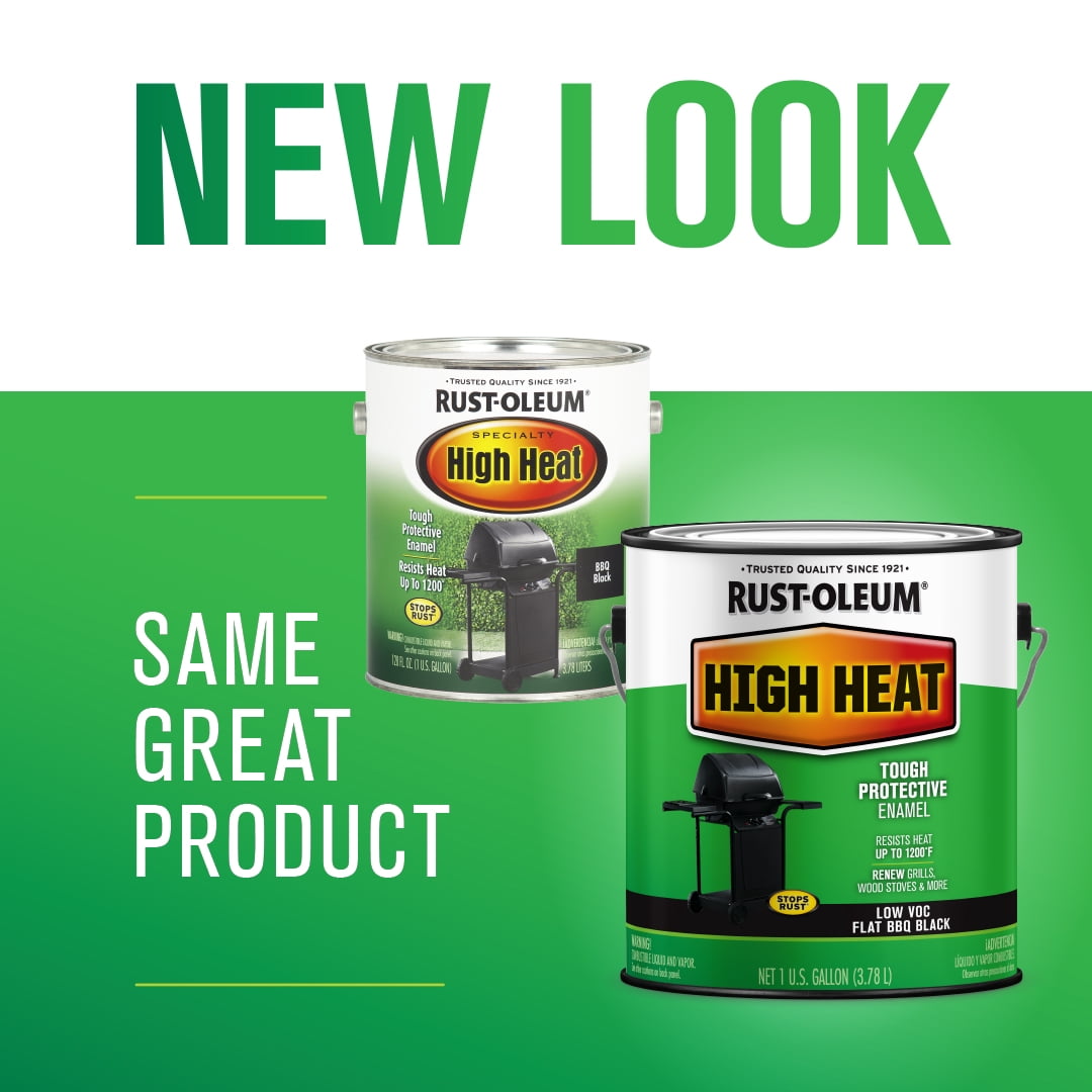 Rust-Oleum 237543 Specialty Black Satin, 2 gal, 2 Pieces 2 Pack