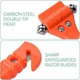 thumbnail image 3 of Car Rescue Hammers - 2X Emergency Hammer with Integrated Belt Cutter - Windshield Window Glass Breaker - Road Safety 19.2X7.3X3.4cm, 3 of 5