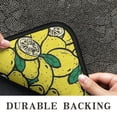 thumbnail image 6 of Yellow Lemon Fruit Slices Door Rugs,Washable Non Slip Door Mats Indoor,Decorative Door Mats,Entry Mat Indoor for Entrance,Bedroom,Kitchen,Bathroom,30"x17", 6 of 6