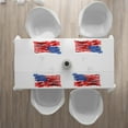 thumbnail image 3 of Ambesonne American Place Mats Set of 4, Watercolor USA Flag, Standard Size, Red Blue White, 3 of 4