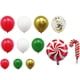 thumbnail image 1 of Apuakthei Kit de arco de guirnalda de globos navideños, globos de caramelo de confeti rojo, verde y dorado para decoración de fiesta de Navidad, 1 of 5