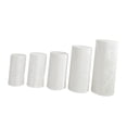 thumbnail image 2 of 5 cubiertas de base cilíndricas para postres, cubiertas de base cilíndricas para soportes, bases de columna Blanco, 2 of 9