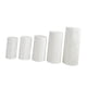 thumbnail image 2 of 5x cubiertas de pedestal de postre cilíndricas, cubiertas de soporte de pedestal cilíndrico para mantel Blanco, 2 of 9