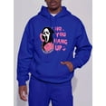 thumbnail image 3 of Estampado divertido, sudaderas con capucha para hombres, sudadera con capucha gráfica con bolsillo de canguro, suéter con capucha con cordón de moda suelto y cómodo, ropa de hombre para otoño invierno, 3 of 4