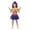 Dark Purple, variant on KIBOO Pop Idol Swimsuit Cosplay Set, Fantasy Hunter Movie Inspired Costume for Halloween Stage Performance