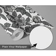 thumbnail image 6 of S4sassy Removable Nature-inspired Waterproof Wall Wrap, Wallcover, Blossom Print Contact Paper for Walls, Cabinet, and Dresser, Self Adhesive Vinyl Wallpaper Roll, DIY Home Decor- Grey-25"x120" inch, 6 of 9