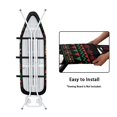 thumbnail image 5 of HELLHERO Iron Board Covers 15 x 54 inch Water Repellent Polyester Fabric Non-Slip Hook and Loop Fastener Straps & Snug Fit, Christmas, 5 of 6