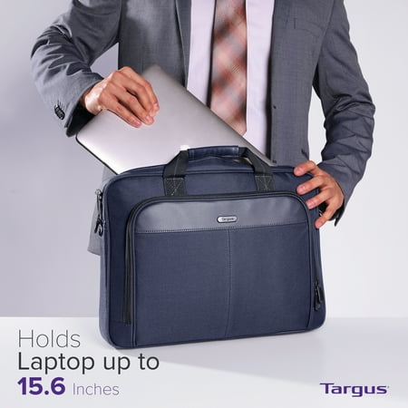 Targus - 15–16” Classic Slim Briefcase - Blue