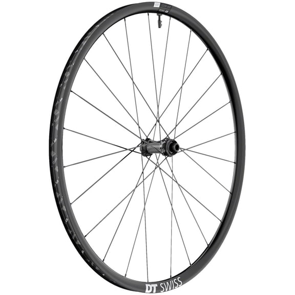 DT Swiss ER 1600 Spline 23 Front Wheel - 700, 12 x 100mm, Center-Lock, Black