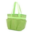 thumbnail image 2 of Mesh Shower Caddy Portable For College Dorm With Many Upgraded Pockets Large Shower Tote Bag With 2 Handles For Toiletry Bathroom Camp G, 2 of 4