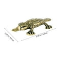 thumbnail image 2 of unbranded Adorno De Animal En Latón Dorado Para Interior Ideal Para, 2 of 8