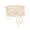 Beige, variant on AJGRHE Elegant Women's Lace Up Corset Belt Soft Stretch Waistband Wrap Tie Bowknot Design for Versatile Stylish Outfits Coffee One Size