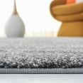 thumbnail image 4 of SAFAVIEH Retro Cletus Solid Runner Rug, Grey/Ivory, 2'2" x 8', 4 of 8