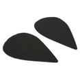 thumbnail image 4 of 2 pegatinas antideslizantes para suelas puntiagudas con amortiguación de ruido e impactos, autoadhesivas con efecto ondulación de agua para tacones altos, color negro., 4 of 14
