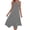 Gray#1, variant on Womens Summer Dresses Print Flora Sleeveless Crew Neck Midi Dresses Irregular A Line Tank Tank Dress Loose Flowy Beaach Vacation Clothes