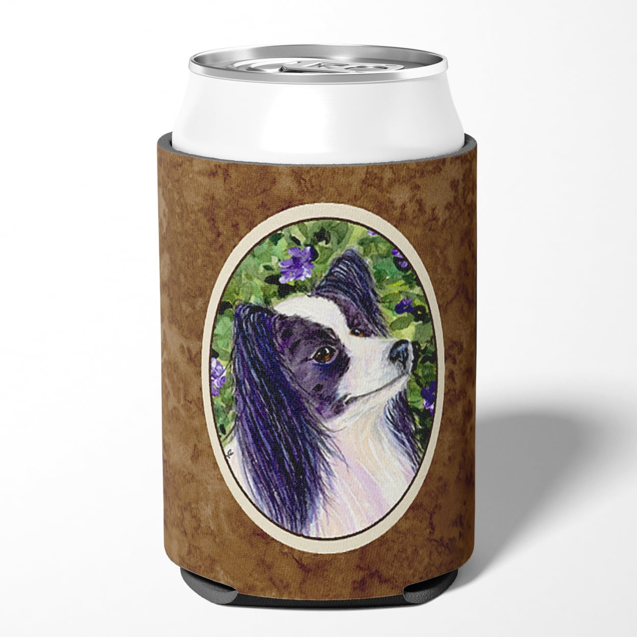 Caroline's Treasures SS8896CC Papillon Can or Bottle Hugger, Can Hugger, multicolor