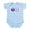 Sky Blue, variant on CafePress - My Dad My EMT Infant Bodysuit - Baby Light Bodysuit, Size Newborn - 24 Months