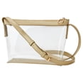 thumbnail image 3 of ibiyuan Clear Bag For Stadium Events, Clear Crossbody Bag, Transparent Purses Clear Zipper Pouches, 3 of 4