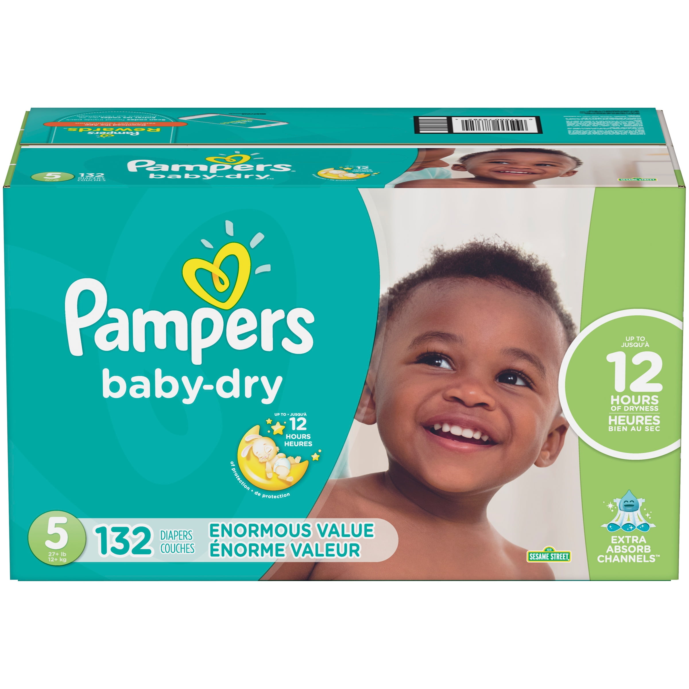 pampers baby dry 5