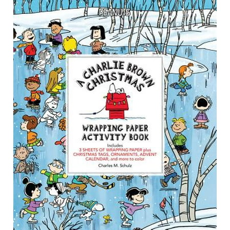A Charlie Brown Christmas Wrapping Paper Activity Book