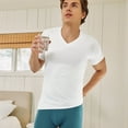 thumbnail image 6 of Jockey Men's Cool Cotton Stretch V-Neck Undershirt, 6 of 7