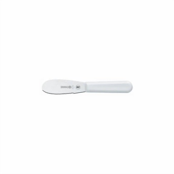 Mundial Serrated Edge Sandwich Spreader, White