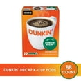 thumbnail image 2 of (88 Count) Dunkin' Decaf Medium Roast Coffee, K-Cup Pods, 2 of 10