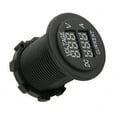 thumbnail image 3 of Dual LED Voltmeter Ammeter,DC 12-24V Dual LED Digital Voltmeter Ammeter Amp Volt Meter Guage for Car Motorcycle, 3 of 8